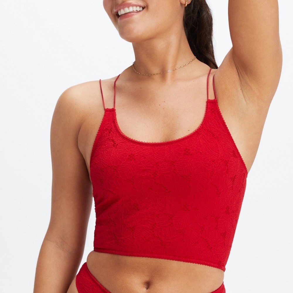 Fabletics seemless lace tank